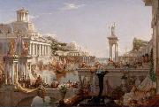 Thomas Cole The Course of Empire: The Consummation of Empire (mk13) oil